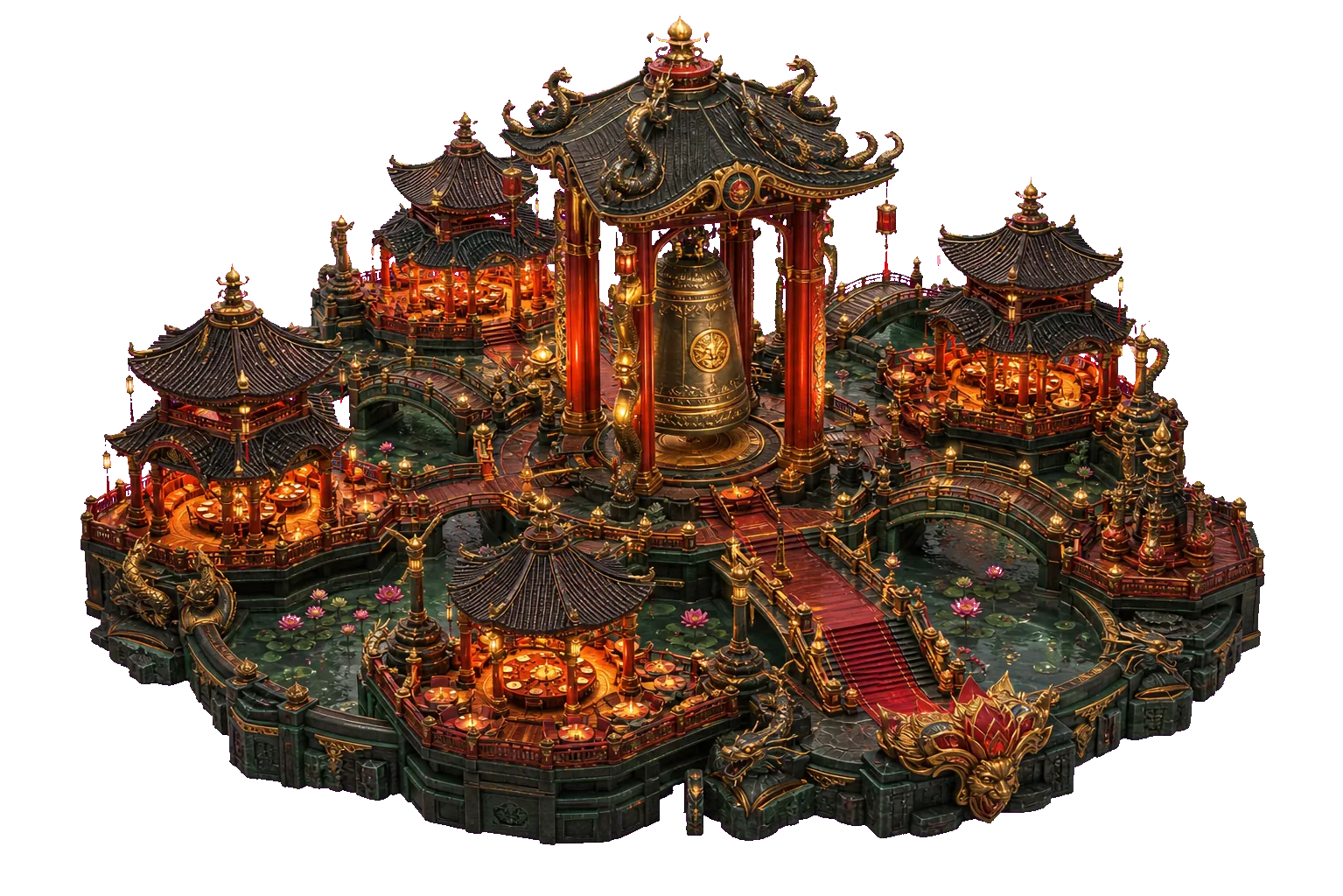 Golden Bell Garden Dining